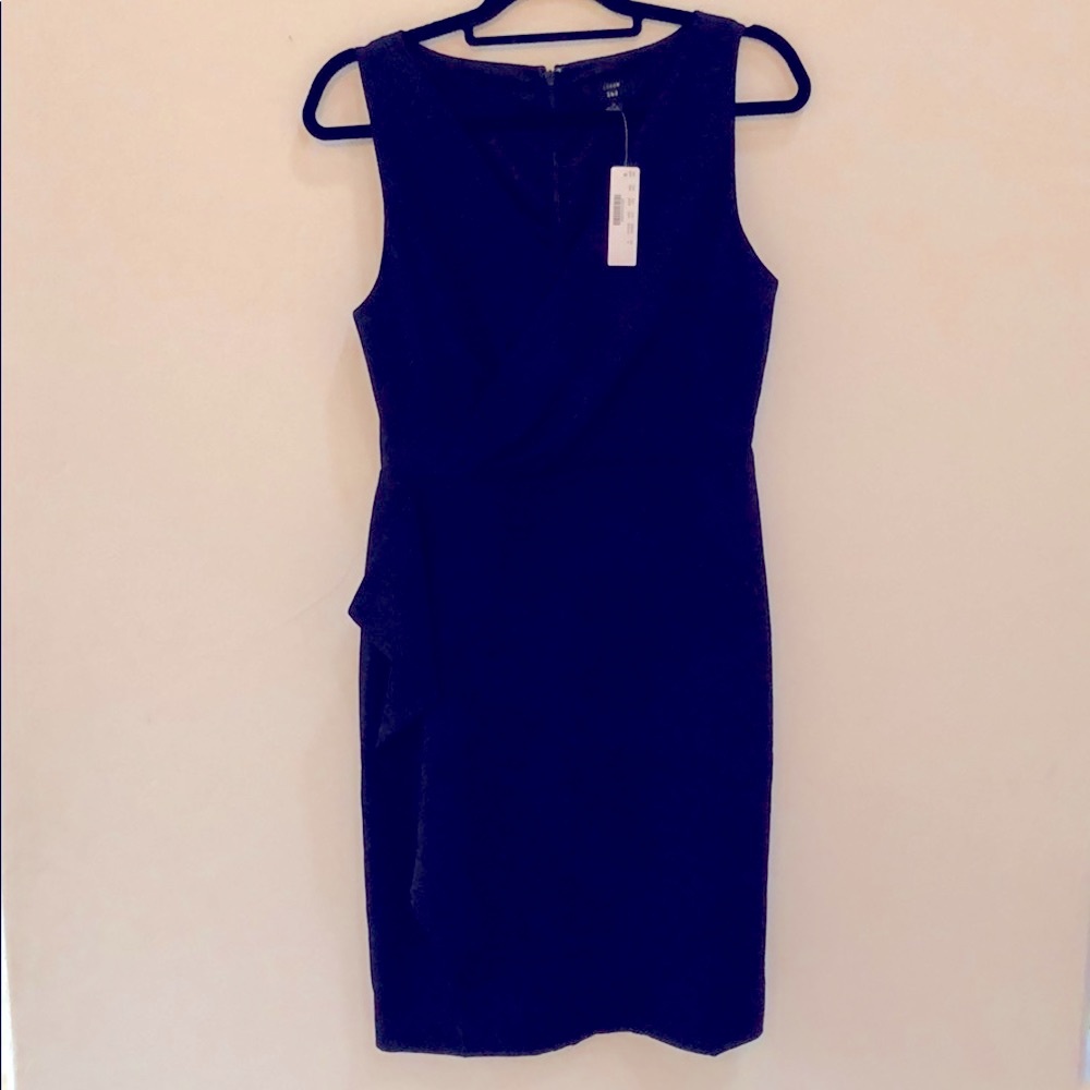 NWT‼️ J.CREW navy sleeveless dress size 8 navy blue